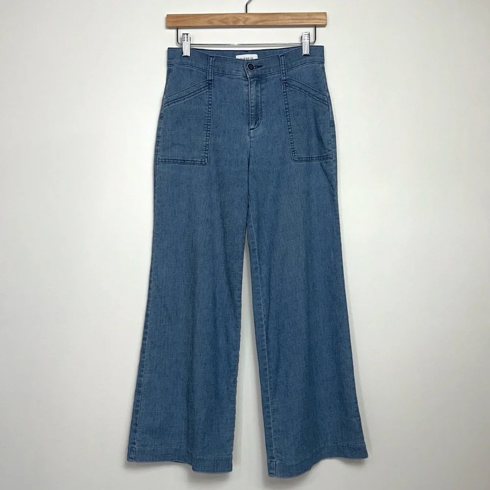 EVEREVE Beth Wide Leg Pants in Sundance Sky Wash